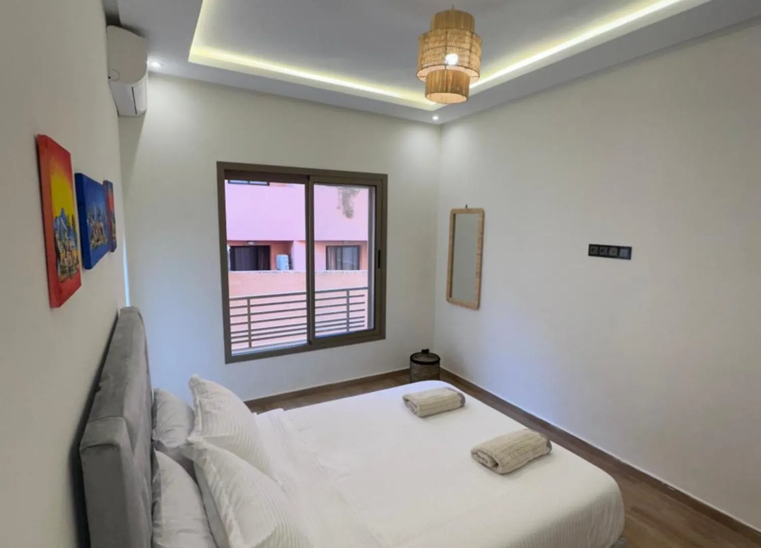 Brand New Modern 2 Bedroom Apartment With Swimming Pool, Netflix & Iptv 马拉喀什