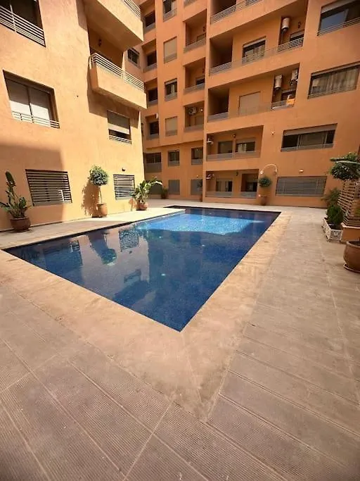 Brand New Modern 2 Bedroom Apartment With Swimming Pool, Netflix & Iptv Marrakesh
